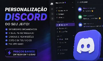 Personalização de Discord Completa e Organizada