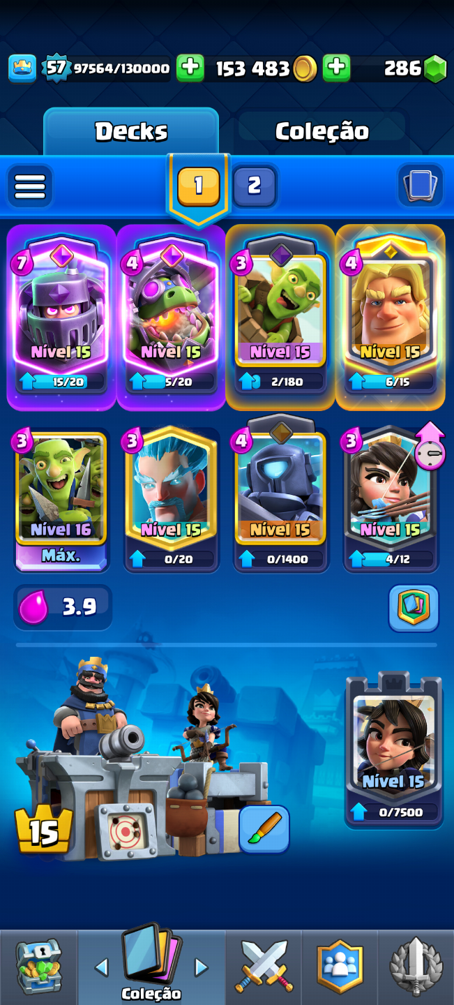Conta Clash Royale Full 14K