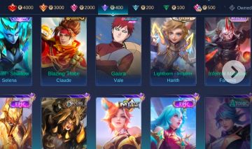 Conta mobile legends 235 skins