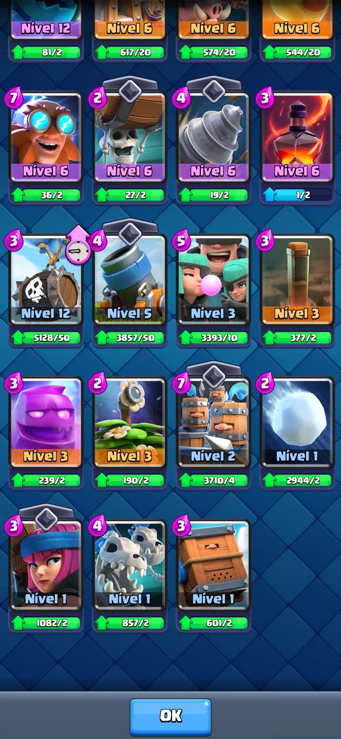 Conta Clash Royale end game