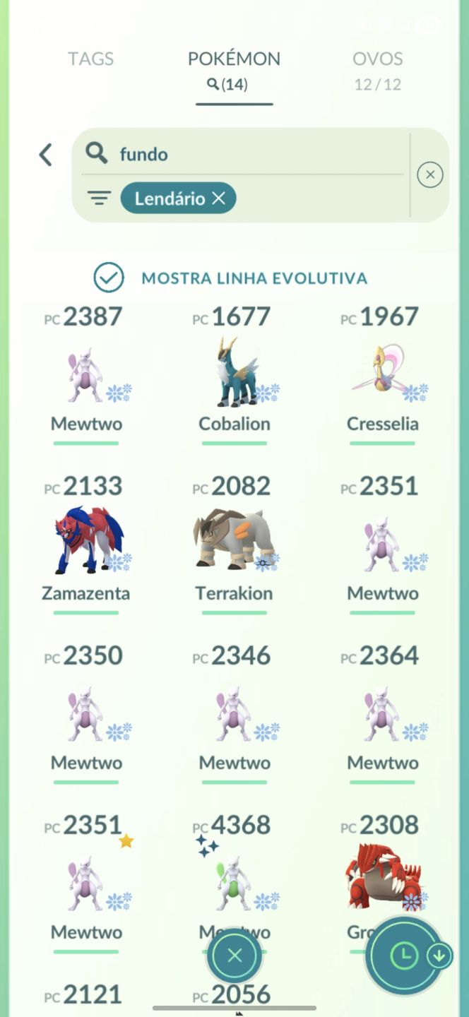 Moltres Shundo Galar + lendários shinys + brilhantes + 100% - Conta Pokemon Go