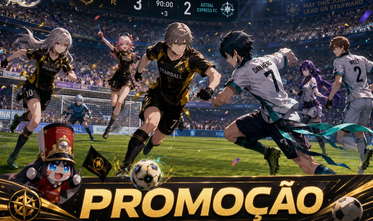 Promoção de Copa! Farms Honkai Star Rail