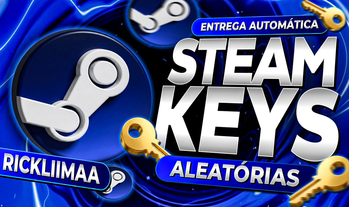 STEAM KEYS ALEATÓRIAS | ENTREGA AUTOMÁTICA | PROMOÇÃO