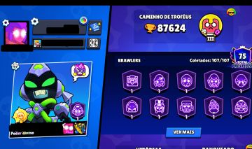 CONTA TOP COM 87K DE TROFÉUS E MUITAS SKINS...