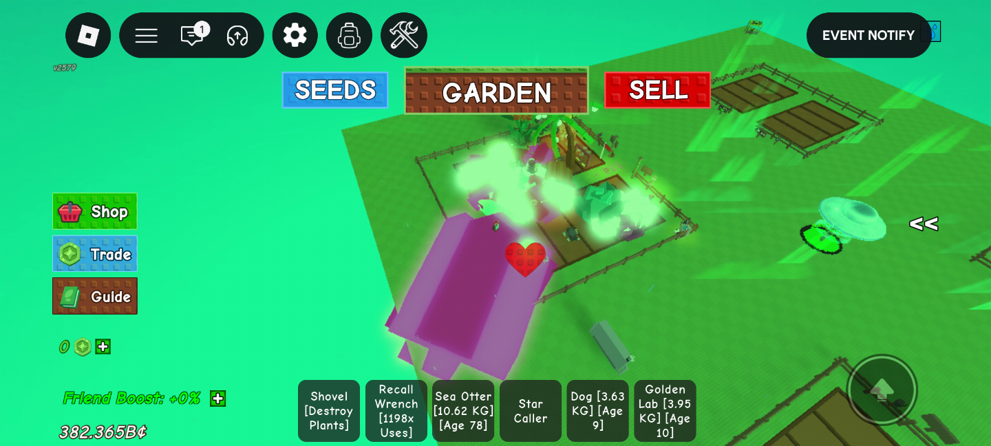 Conta Roblox - Grow a Garden e Blox Fruits