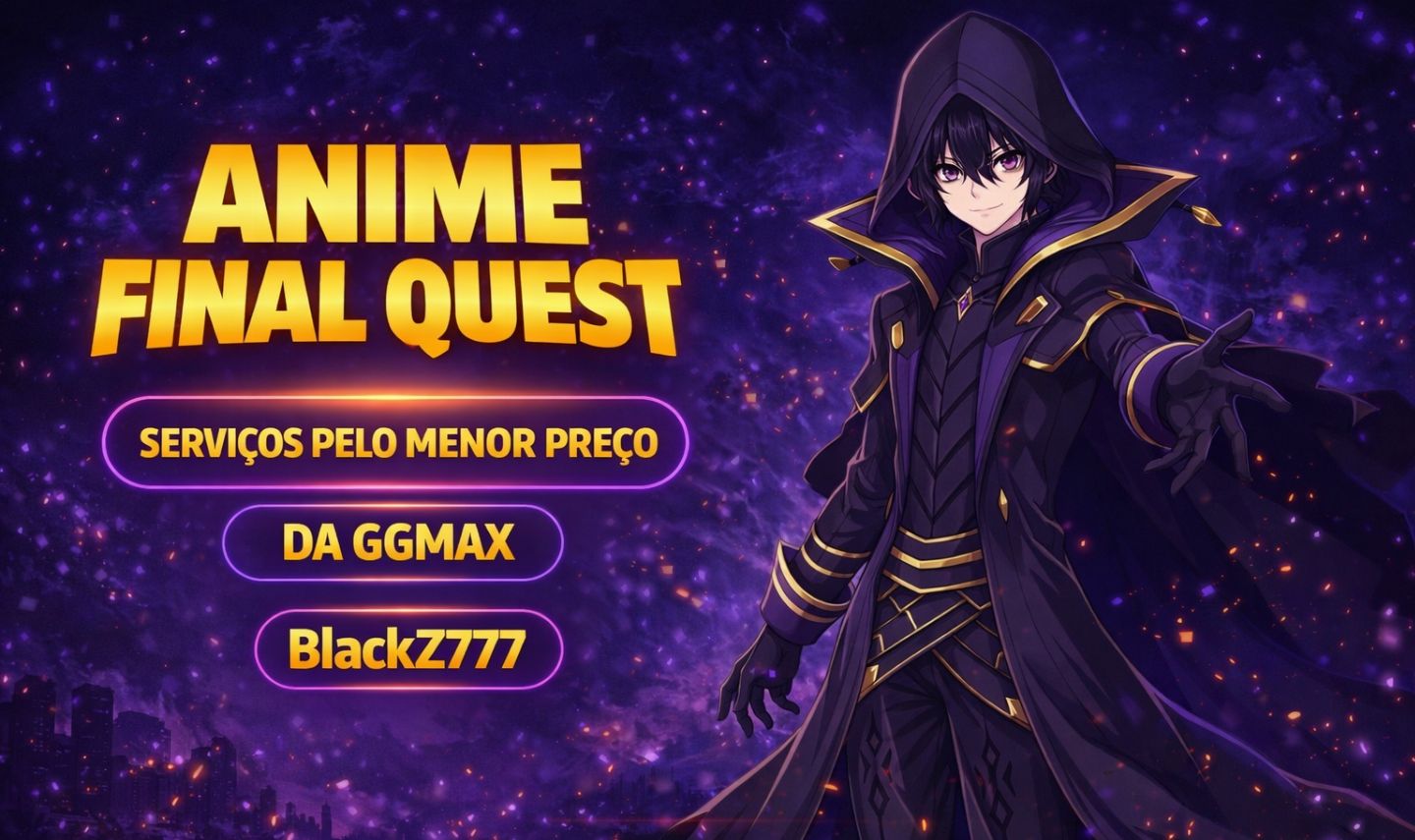 (HEIAN) SERVIÇOS NO ANIME FINAL QUEST PELO MENOR PREÇO