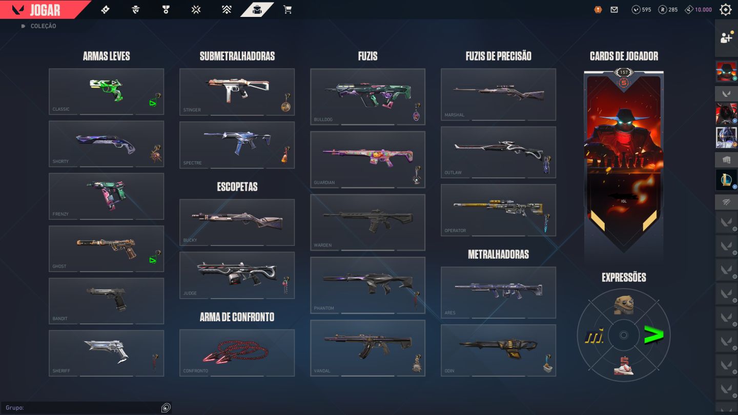 VALORANT | 9 Facas, Karambit RGX e Íon, Araxys, Prelúdio do Caos + LOUD VCT 2025