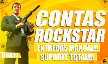 CONTA ROCKSTAR FIVEM ORIGINAL COM LICENÇA | Zero Uso + Brinde - Especial!d