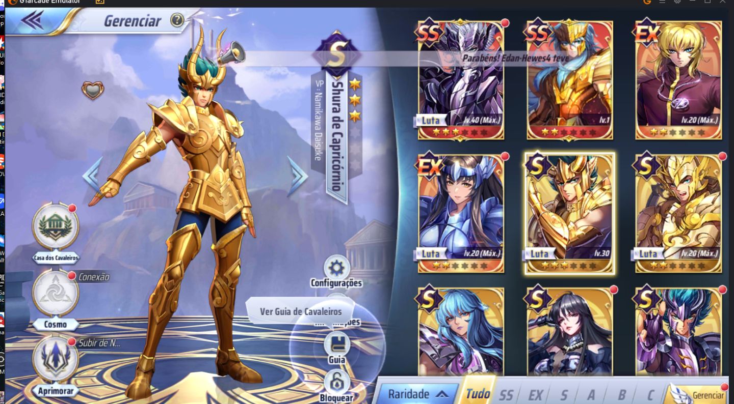 A150 conta bem iniciante lv 36 zero gemas