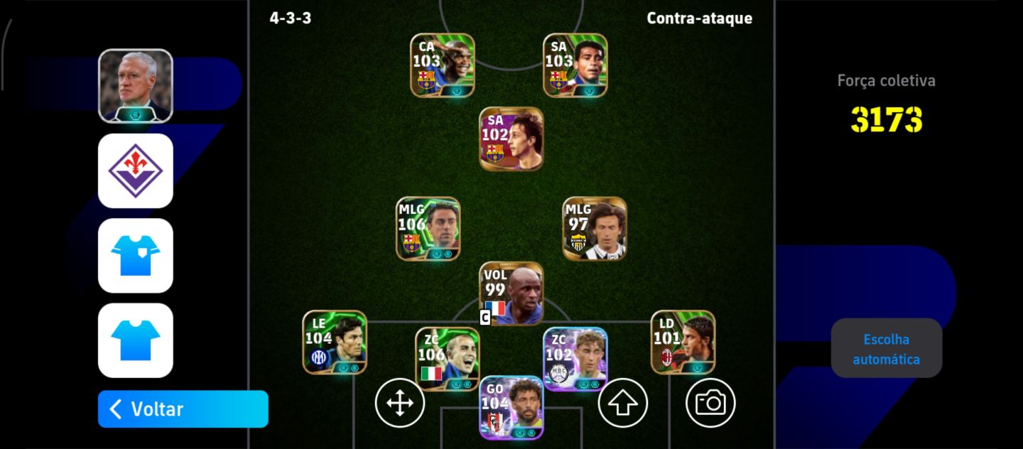 CONTA EFOOTBALL RARA COM MAIS DE 60 LEGENDS