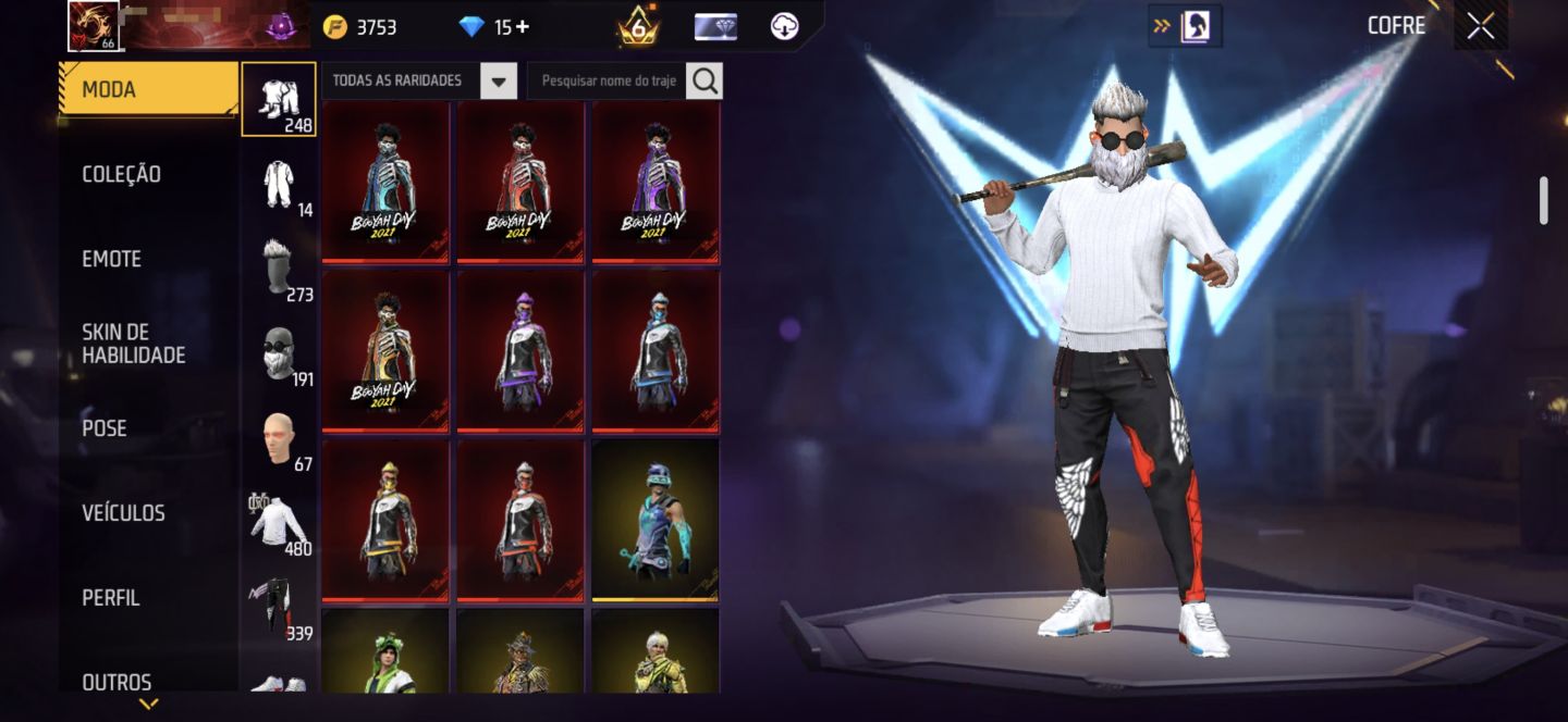 Conta gemada prime 6, com preço negociável.