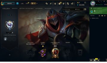 Conta smurf lvl 20 Upada a mão com 2 skins lendárias. OPORTUNIDADE!!