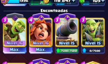 Clahs royale conta de 11 k de troféus