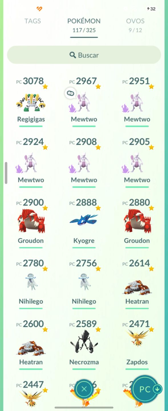 Conta nivel 35 Mewtwo Shadow