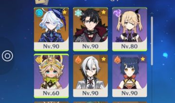 9 PERSONAGENS 5 ESTRELAS ARMA ASSINATURA DA NILOU E 4 ARMAS 5 ESTRELAS