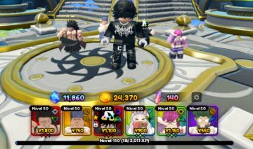 Conta anime expedition Meta level 110