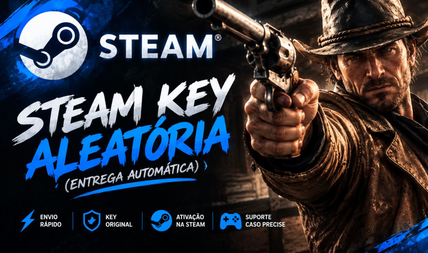 PROMOÇÃO STEAM KEYS ALEATÓRIAS (ENTREGA AUTOMÁTICA)