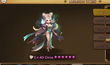 Compte Summoners War: Sky Arena - Groa + Leah + Leo - Android/Apple