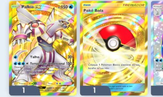 CONTA POKÉMON TCG POCKET LVL 46 COM CARTAS DOURADAS\MAIS DE 40 EXS FULL ART