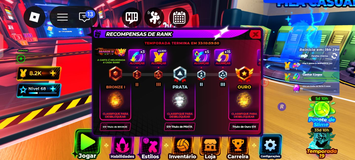 TSK CONTA A VENDA, SANU E KISUKI TAMBÉM, PARA SAIR RÁPIDO TEM EXTRA TOUCH LVL 68