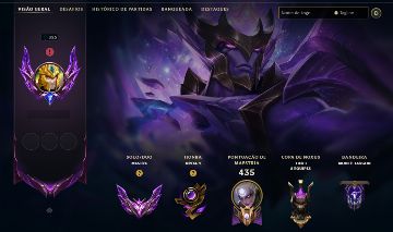 Conta full acesso Mestre com 344 skins