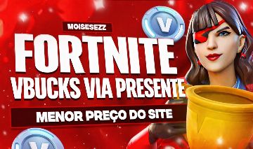 [MENOR PREÇO DO SITE VBUCKS VIA PRESENTE FORTNITE PROMOÇÃO POR TEMPO LIMITADO]
