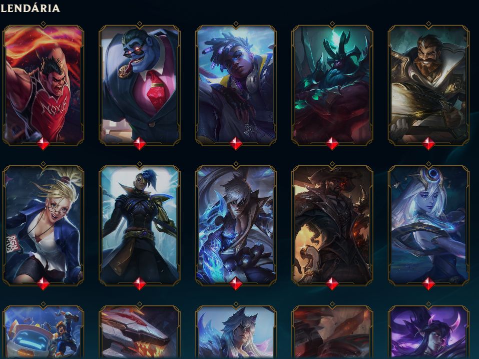 CONTA LOL - 392 SKINS - LVL 1005 | EMAIL ÚNICO