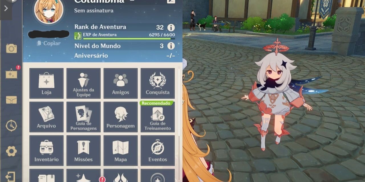 Conta genshin impact + HSR com Escoffier, Yumemizuki e Aventurine-Veraneio!!