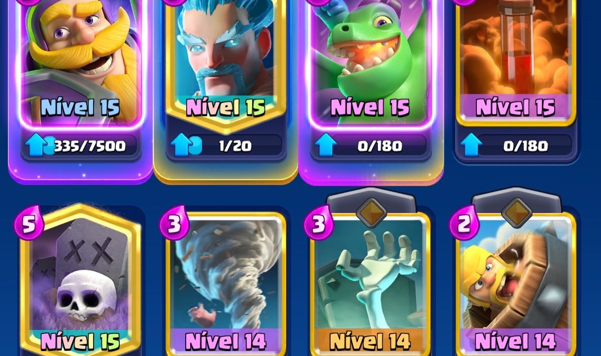 Conta de Clash Royale arena 25.