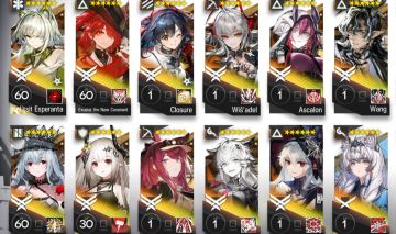 Conta mid game full meta! 7 limitados (W Alter, Wang, Exusiai e +) Arknights.