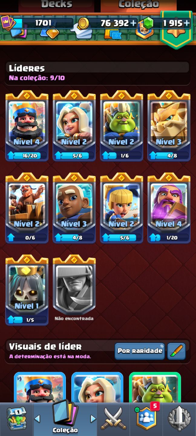 MINHA CONTA DE CLASH ROYALE PROFISSIONAL CRL 2025