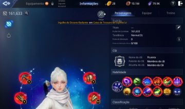 Conta MIR4 Arqueira lvl 98, 165k poder, 1 pet lendas (S042)