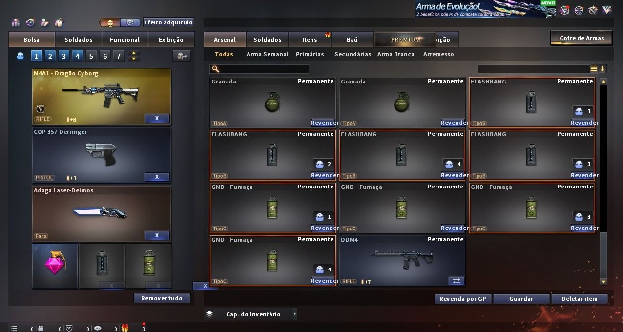 CONTA CROSS FIRE COM 5 VIPS e varias variantes de vip e varias MN