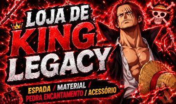 KING LEGACY: FRUTAS ESPADAS ACESSÓRIOS E MATERIAIS BARATO!