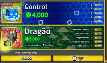 Conta Blox Fruits Comp | Lv 2400 MAX + Dragon PERM + Control PERM + Muitas Skins