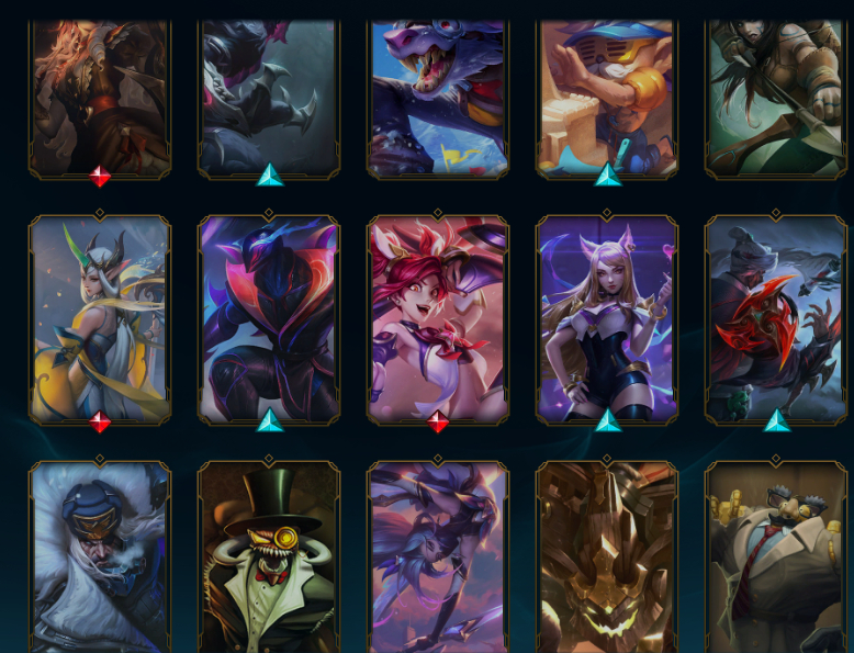 Conta Full Acess (Main Kassa): 174 skins + Todos os campeões