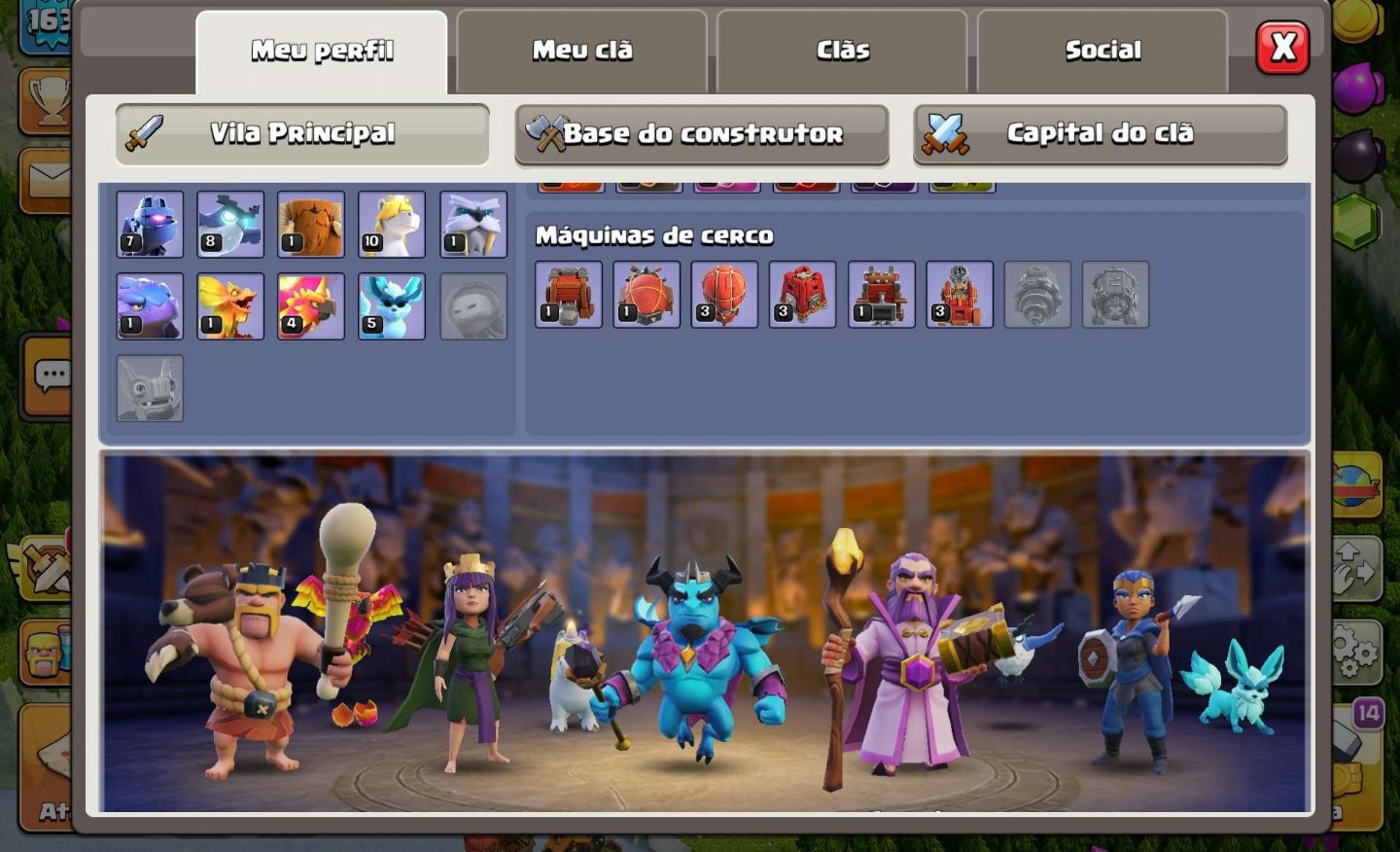 CONTA CV17 RUSHADA COM TODOS EQUIPAMENTOS