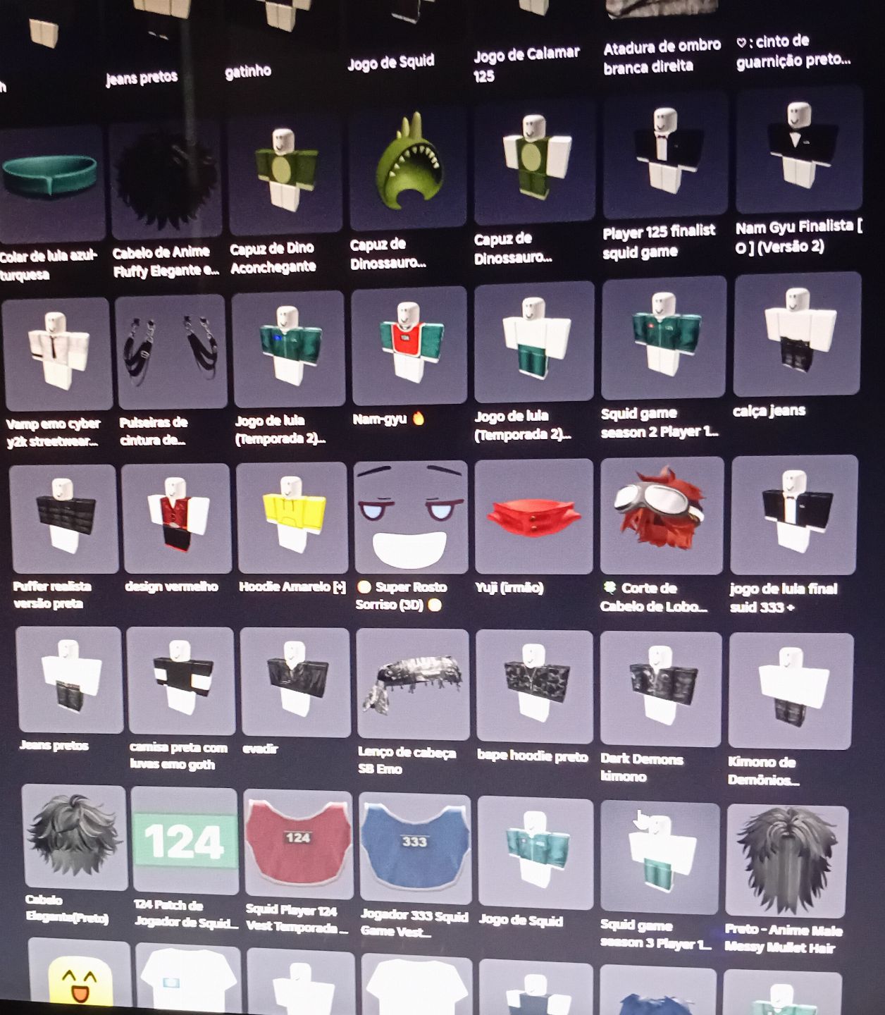 CONTA ROBLOX TOP MUITAS SKINS