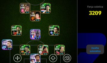 Conta braba de Efootball com Best 108, Gerd Muller 106, Suarez, Vozinha... 3200+