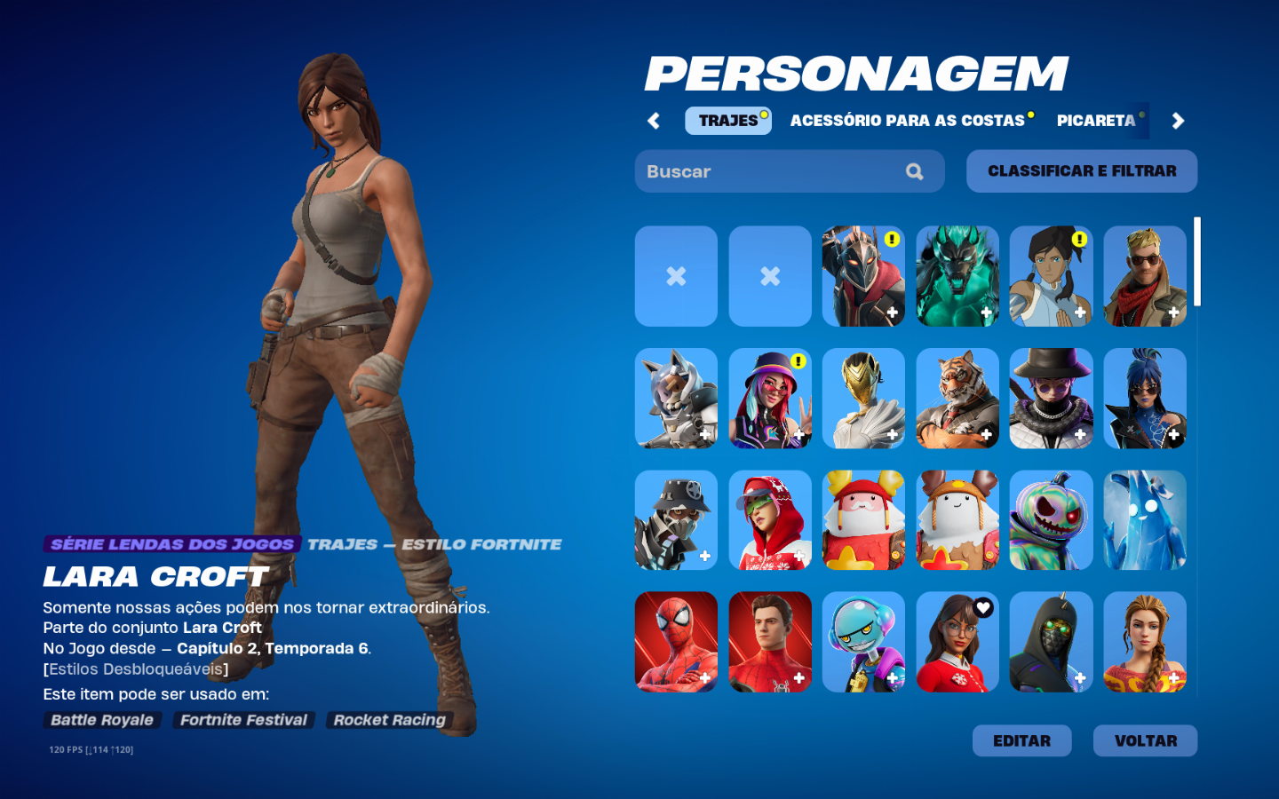 Conta Fortnite com salve o mundo ZERADO E FUNDADOR n aceito trocas, apenas venda