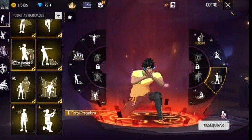 Conta rara de free fire