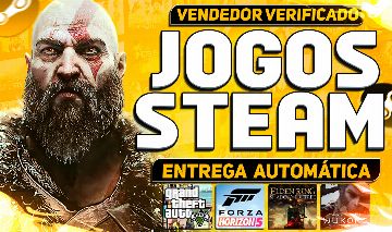 [MAIS VENDIDO]#2 JOGOS DA ATUALIDADE > CONTAS STEAM OFFLINE [ENTREGA AUTOMÁTICA]