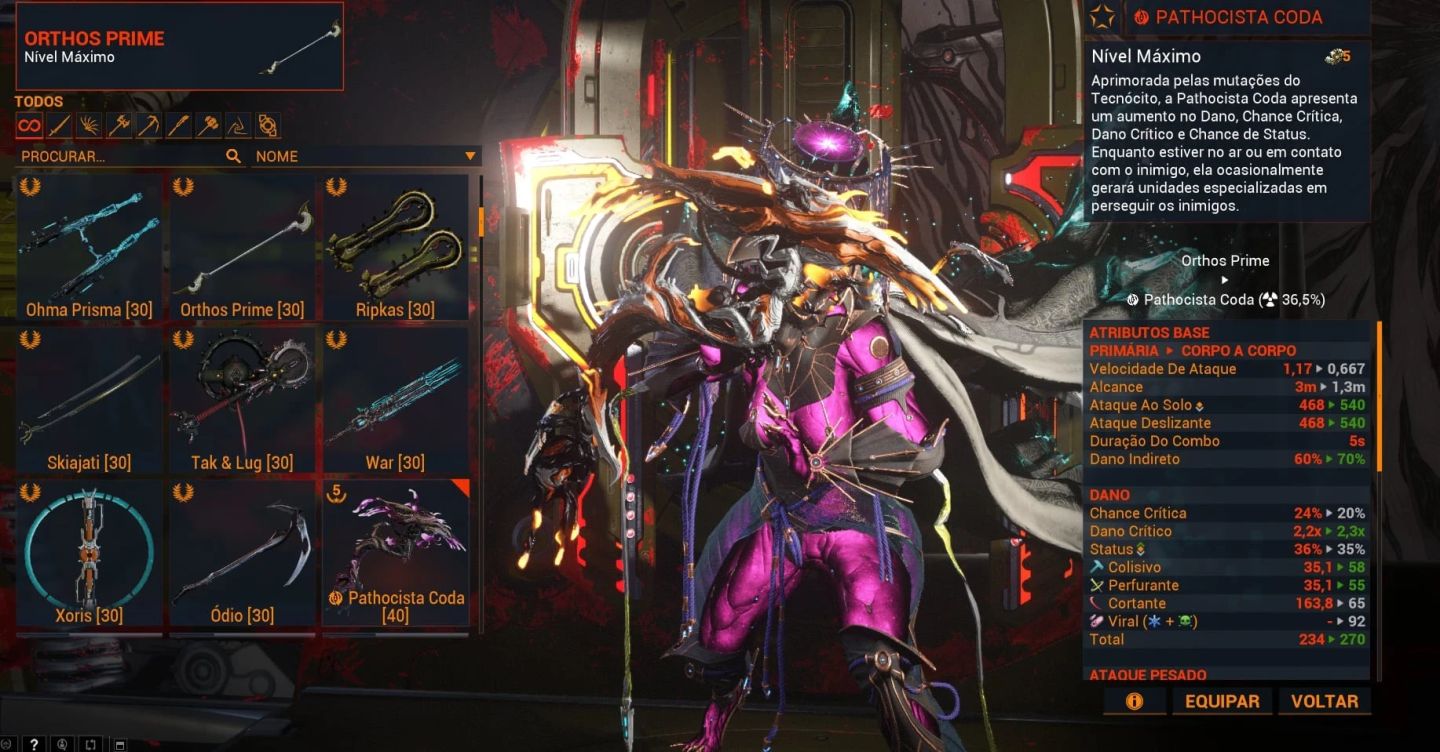 Conta Warframe Mr18 Tennocon