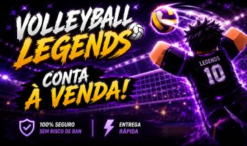 Conta Volleyball Legends (Ronin, OG Hidari, Kazana, Sanju + 2 Slots)