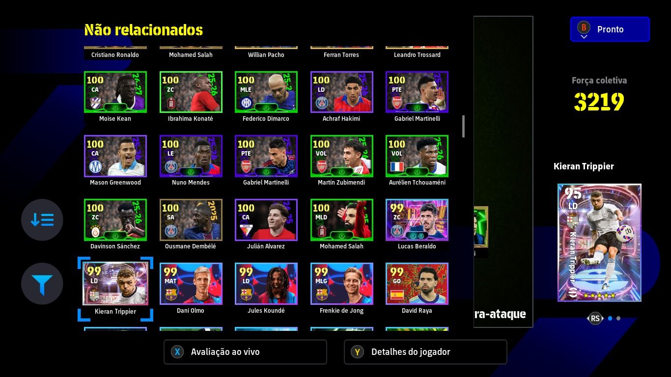 Conta eFootball steam