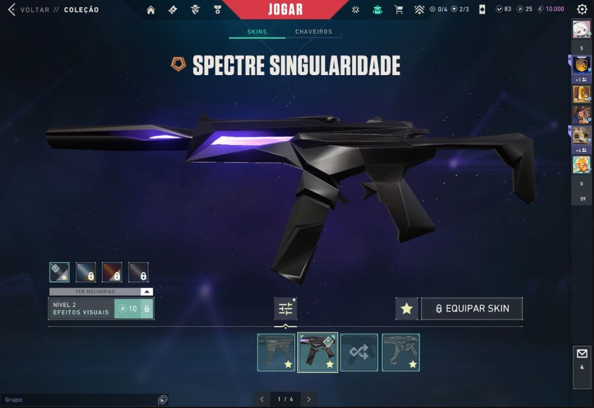 CONTA DE VALORANT COM CHAMPIONS 2021 E VÁRIAS OUTRAS SKINS!