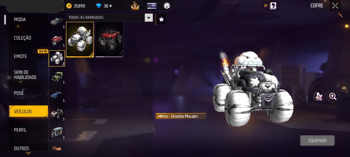 CONTA FF NÍVEL 18 COM 3 SKINS & 2 EMOTES DO NARUTO + 6 SKIN RARAS (SEU EMAIL)