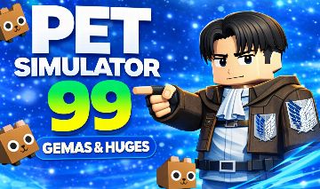 [MENOR PREÇO] - GEMAS & HUGES SUPER BARATOS! PET SIMULATOR 99 (PS99)