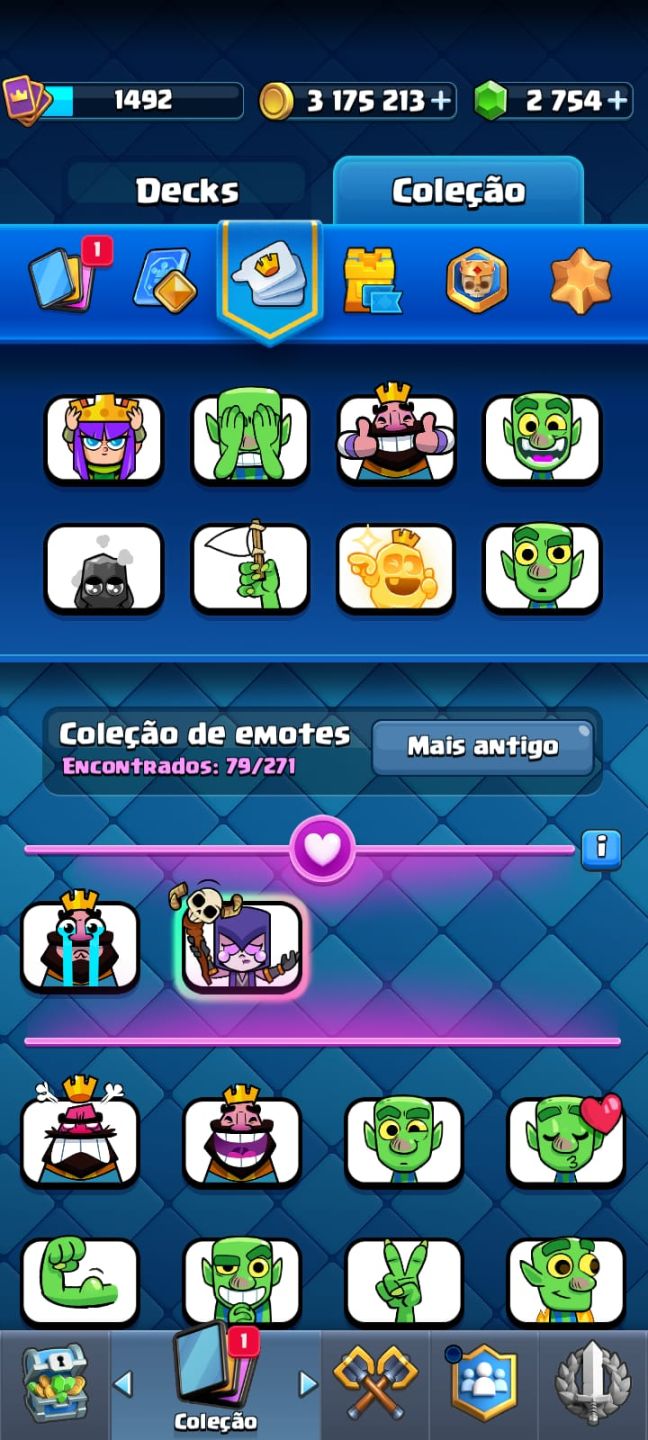 CONTA CLASH ROYALE 10 ANOS SUPER GEMADA | PREÇO NEGOCIÁVEL
