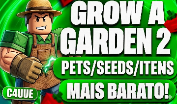 GROW A GARDEN 2 ROBLOX-CRESÇA UM JARDIM 2-PETS/SEMENTES/ITENS